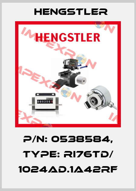 p/n: 0538584, Type: RI76TD/ 1024AD.1A42RF Hengstler