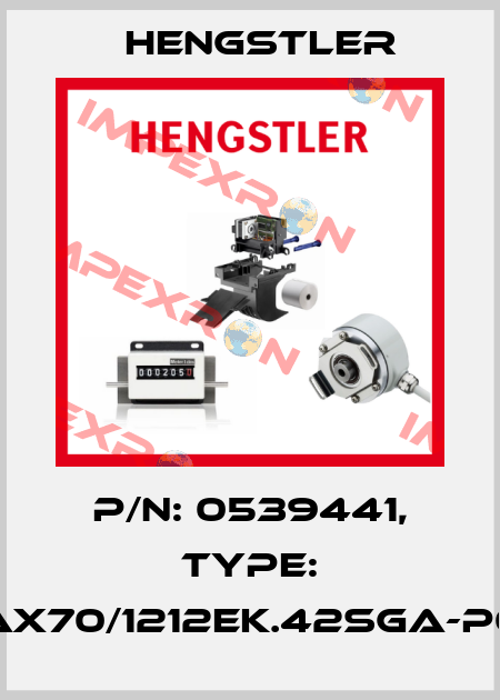 p/n: 0539441, Type: AX70/1212EK.42SGA-P0 Hengstler