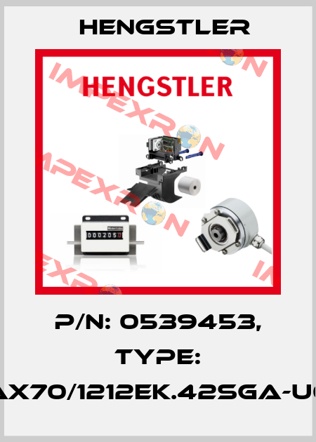p/n: 0539453, Type: AX70/1212EK.42SGA-U0 Hengstler