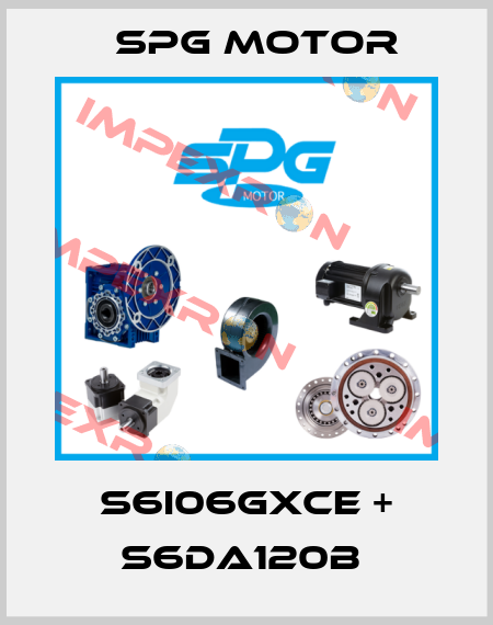 S6I06GXCE + S6DA120B  Spg Motor