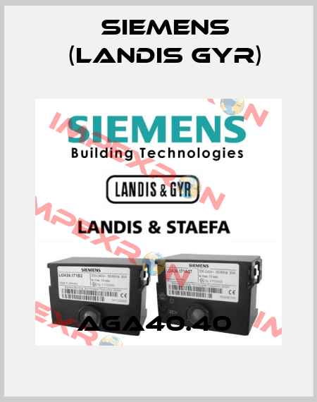 AGA40.40  Siemens (Landis Gyr)
