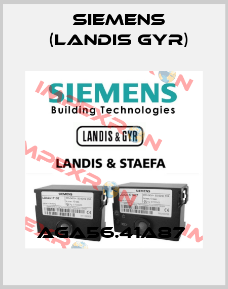 AGA56.41A87  Siemens (Landis Gyr)