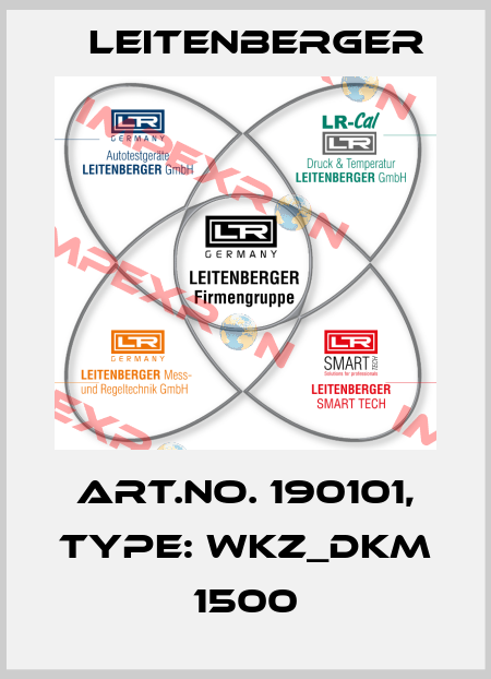 Art.No. 190101, Type: WKZ_DKM 1500 Leitenberger