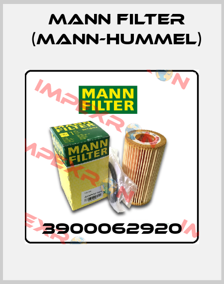 3900062920 Mann Filter (Mann-Hummel)