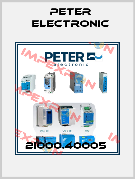 2I000.40005  Peter Electronic