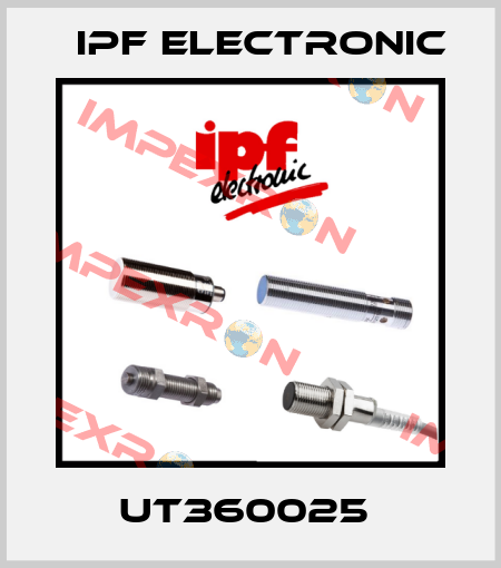 UT360025  IPF Electronic