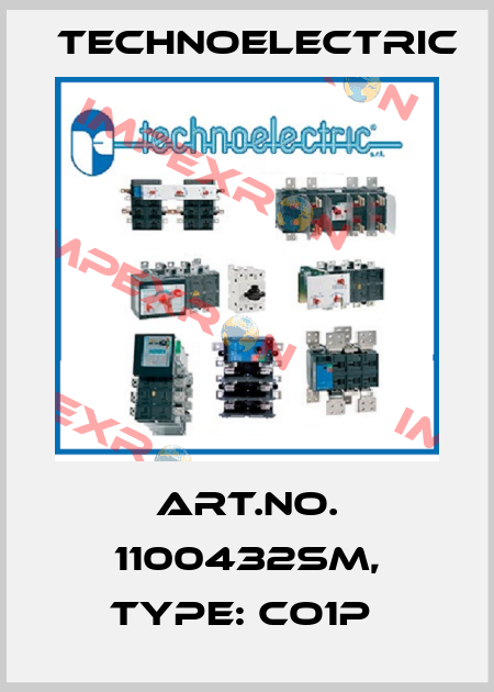 Art.No. 1100432SM, Type: CO1P  Technoelectric
