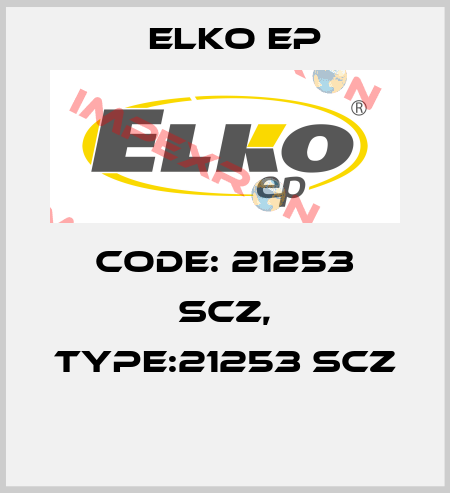 Code: 21253 SCZ, Type:21253 SCZ  Elko EP