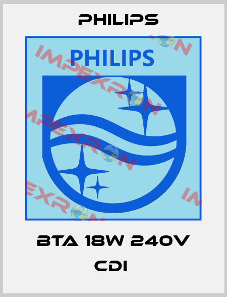 BTA 18W 240V CDI  Philips
