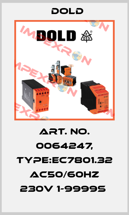 Art. No. 0064247, Type:EC7801.32 AC50/60HZ 230V 1-9999S  Dold