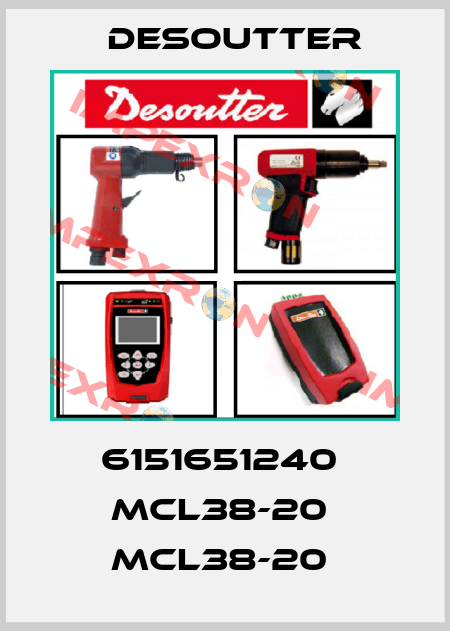 6151651240  MCL38-20  MCL38-20  Desoutter