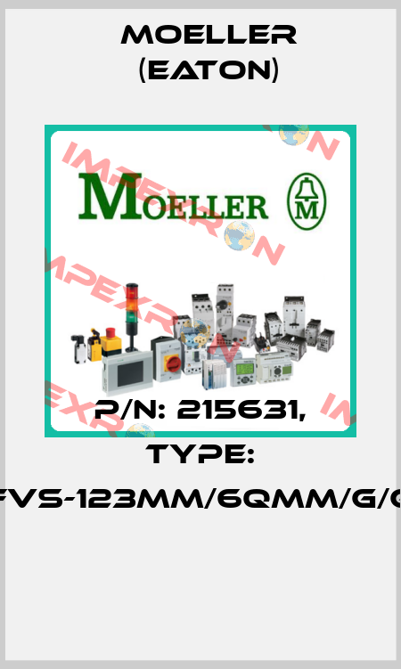 P/N: 215631, Type: FVS-123MM/6QMM/G/G  Moeller (Eaton)
