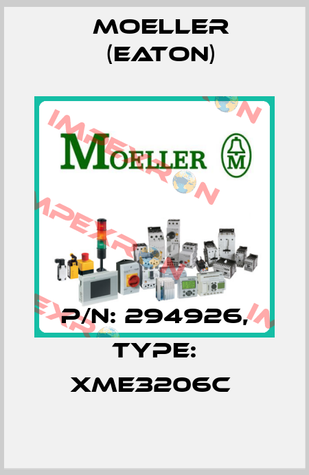 P/N: 294926, Type: XME3206C  Moeller (Eaton)