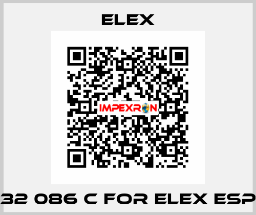 132 086 C FOR ELEX ESP  Elex
