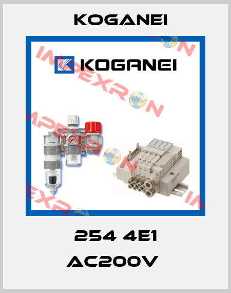 254 4E1 AC200V  Koganei