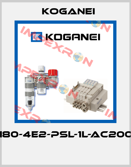 A180-4E2-PSL-1L-AC200V  Koganei