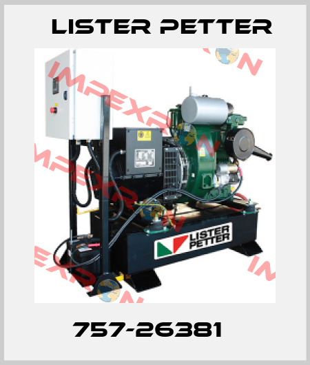 757-26381   Lister Petter
