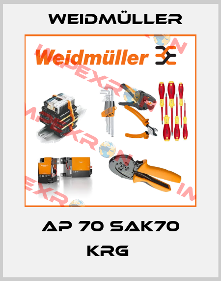 AP 70 SAK70 KRG  Weidmüller