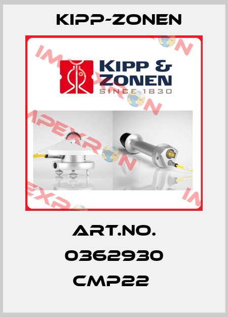 ART.NO. 0362930 CMP22  Kipp-Zonen