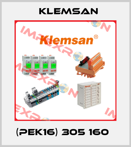 (PEK16) 305 160   Klemsan