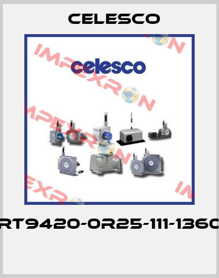RT9420-0R25-111-1360  Celesco