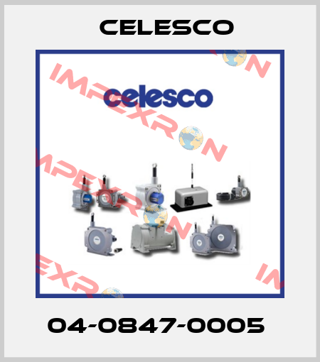 04-0847-0005  Celesco