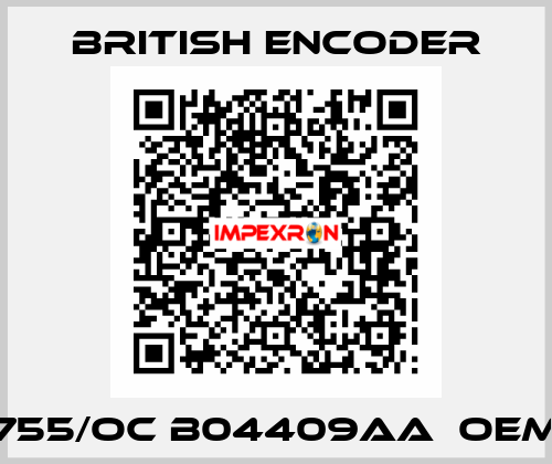 755/OC B04409AA  oem British Encoder