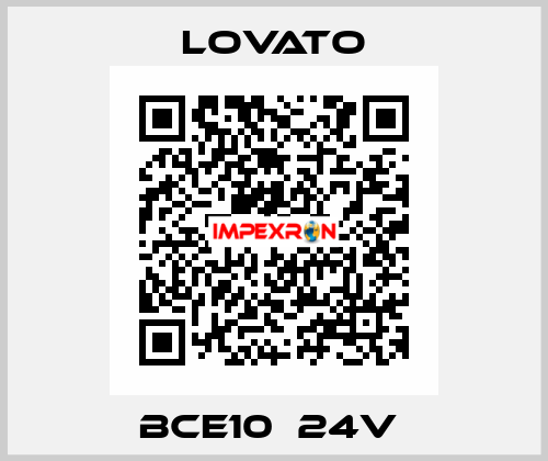 BCE10  24V  Lovato