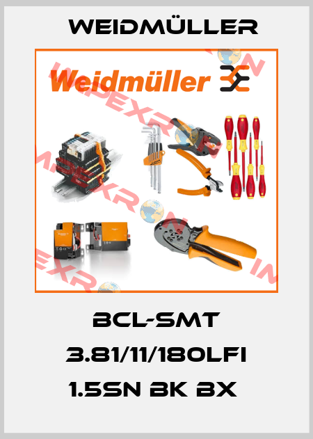 BCL-SMT 3.81/11/180LFI 1.5SN BK BX  Weidmüller