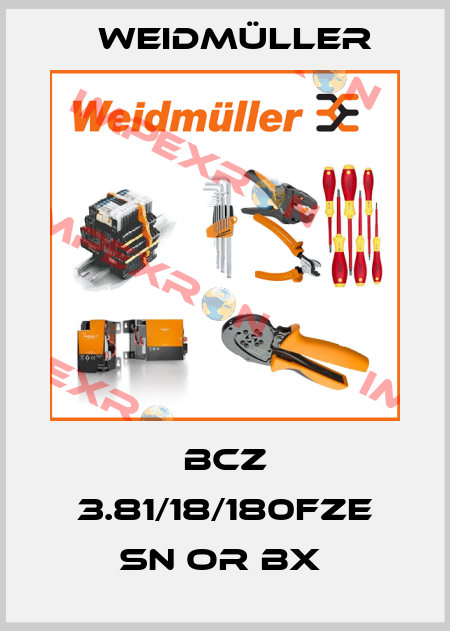 BCZ 3.81/18/180FZE SN OR BX  Weidmüller