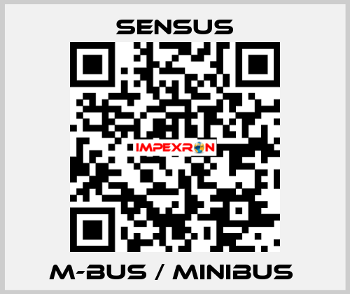 M-Bus / MiniBUS  Sensus