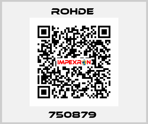 750879  Rohde 