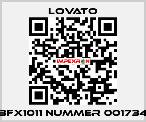 BFX1011 NUMMER 001734 Lovato