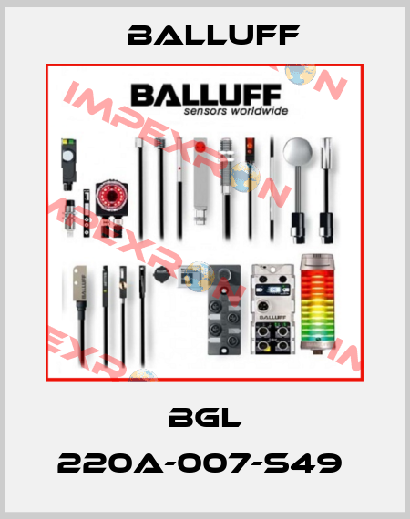 BGL 220A-007-S49  Balluff