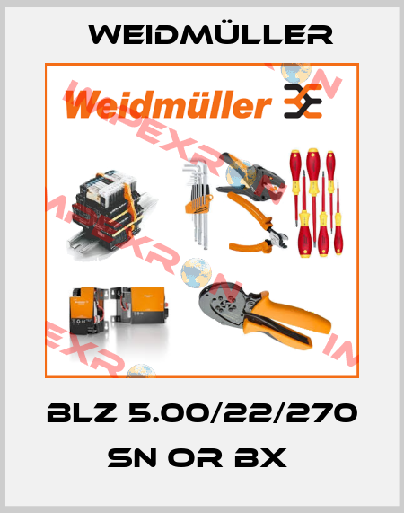 BLZ 5.00/22/270 SN OR BX  Weidmüller