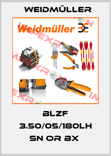 BLZF 3.50/05/180LH SN OR BX  Weidmüller