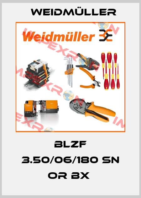 BLZF 3.50/06/180 SN OR BX  Weidmüller