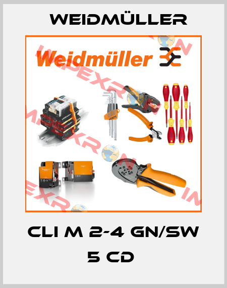 CLI M 2-4 GN/SW 5 CD  Weidmüller