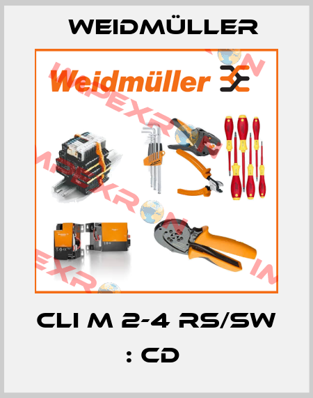 CLI M 2-4 RS/SW : CD  Weidmüller