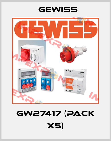 GW27417 (pack x5) Gewiss