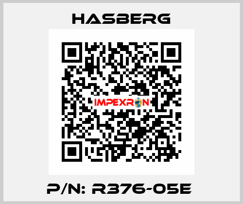 P/N: R376-05E  Hasberg