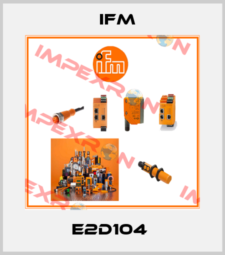 E2D104  Ifm