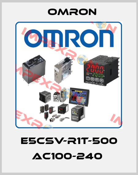 E5CSV-R1T-500 AC100-240  Omron