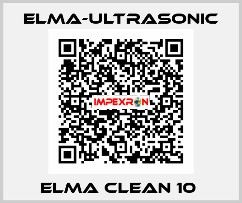 ELMA CLEAN 10  elma-ultrasonic