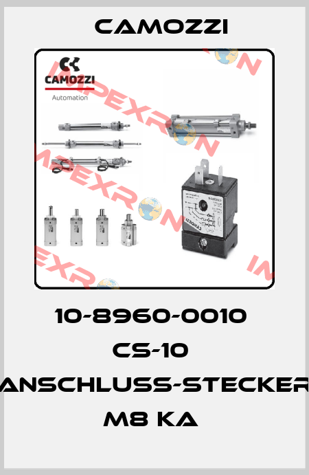10-8960-0010  CS-10  ANSCHLUSS-STECKER M8 KA  Camozzi