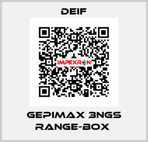 GEPIMAX 3NGS RANGE-BOX  Deif