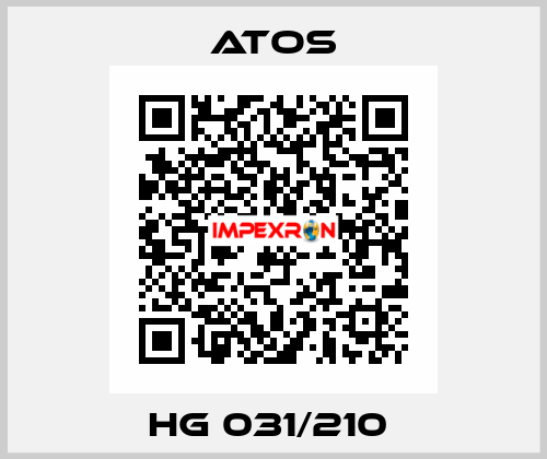 HG 031/210  Atos
