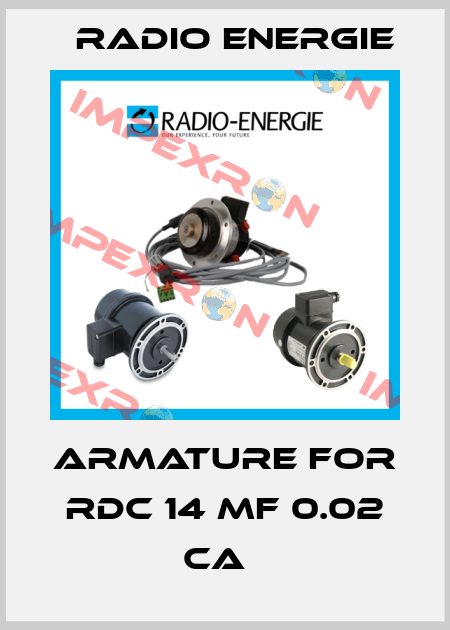 ARMATURE FOR RDC 14 MF 0.02 CA   Radio Energie