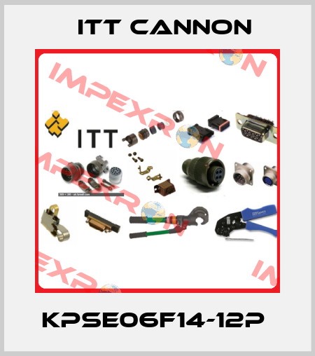 KPSE06F14-12P  Itt Cannon