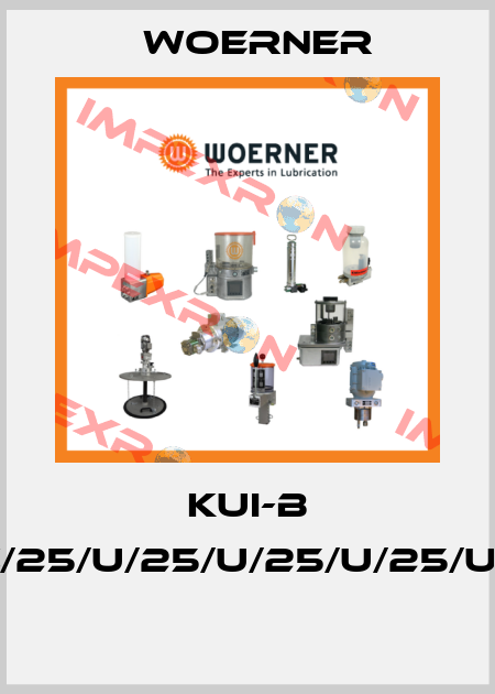 KUI-B /5/C/25/U/25/U/25/U/25/U/L/0  Woerner
